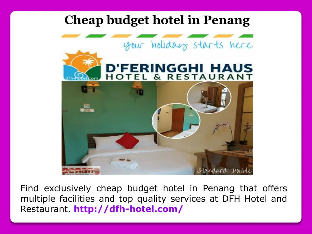 cheap budget hotel in penang