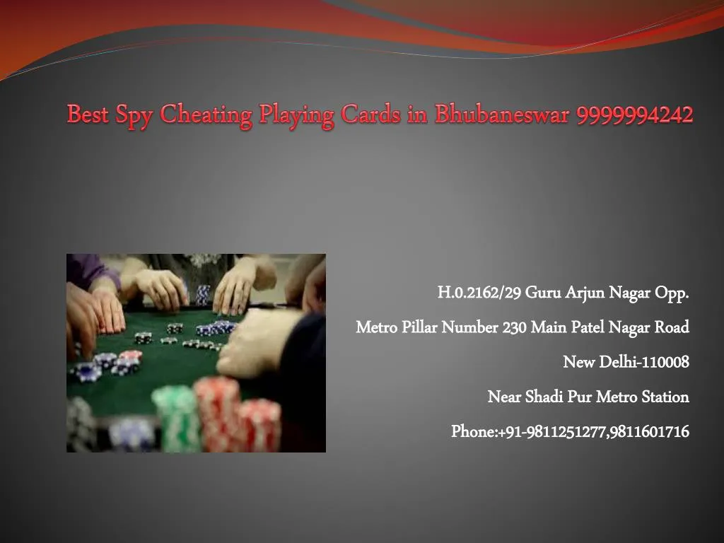 best spy cheating playing cards in bhubaneswar 9999994242