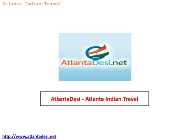 AtlantaDesi - Atlanta Indian Travel