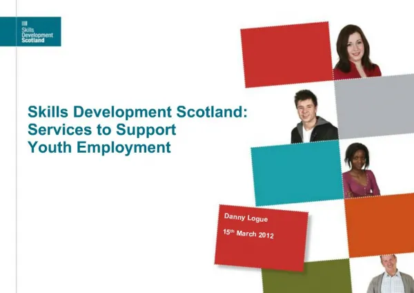 Skills Development Scotland: Services to Support Youth Employment
