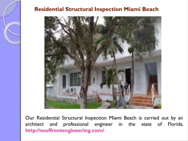 40 Year Inspection Fort Lauderdale