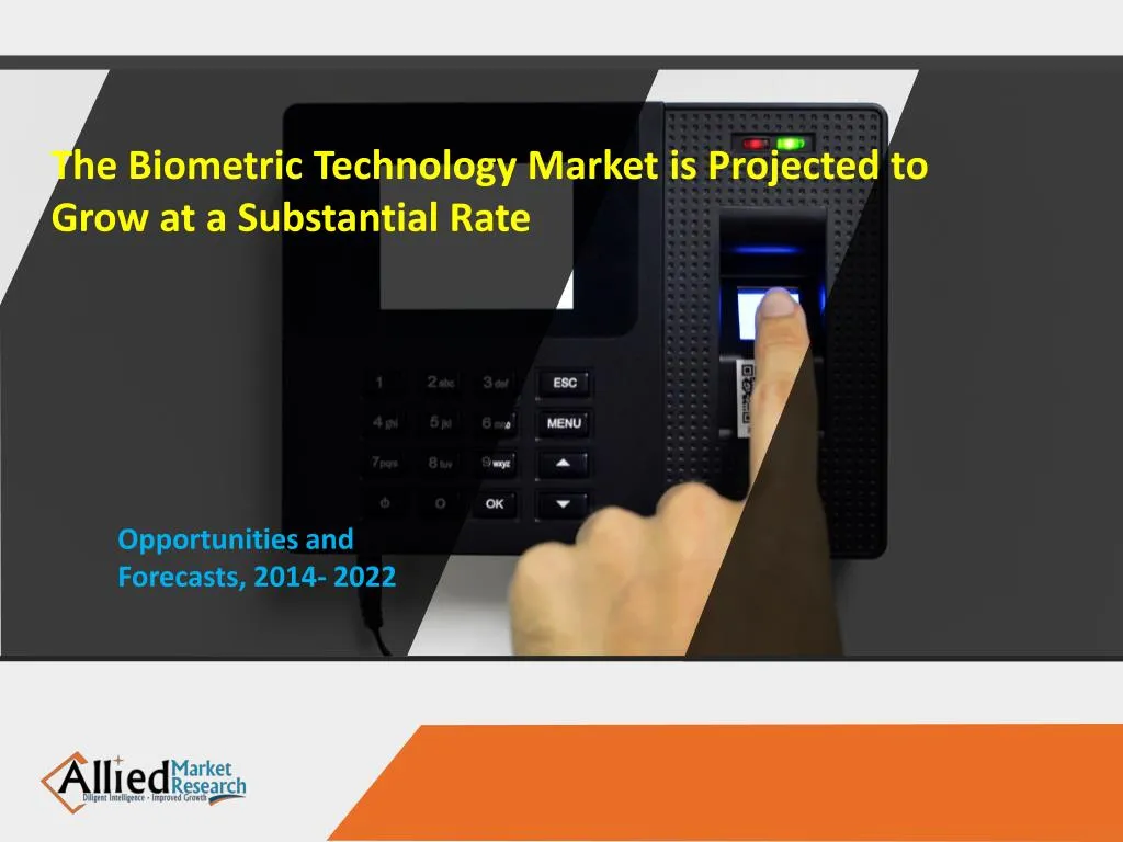 the biometric technology market is projected
