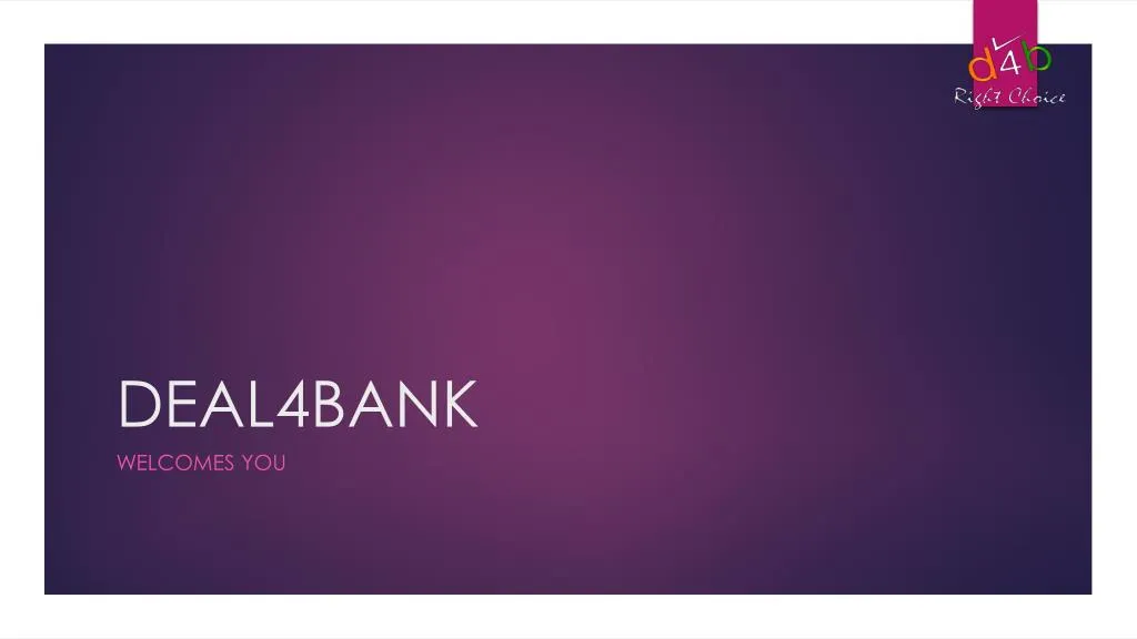 deal4bank