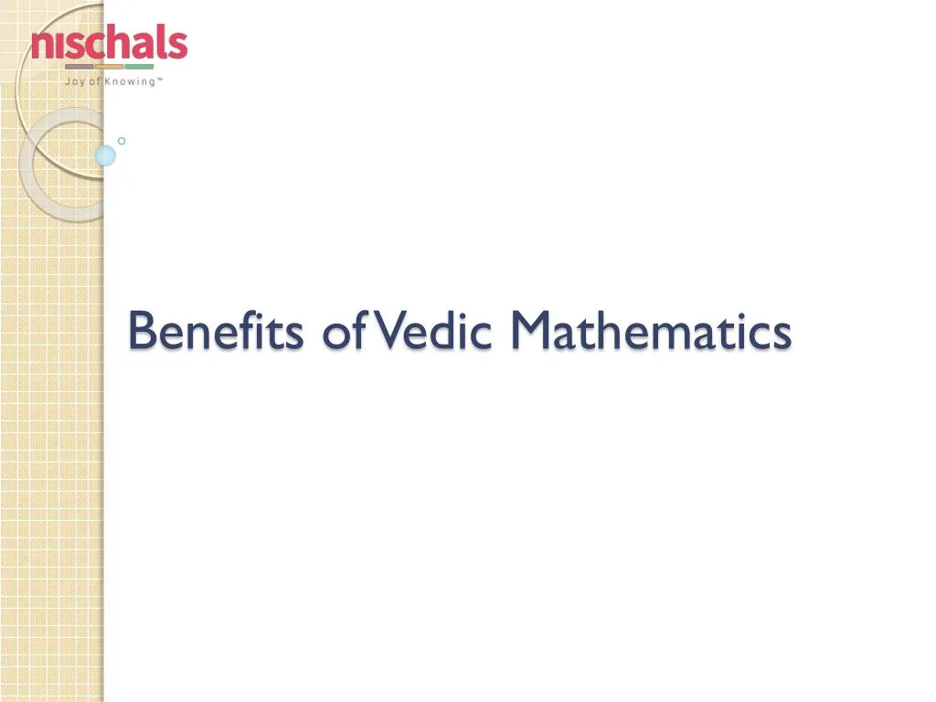 benefits of vedic mathematics