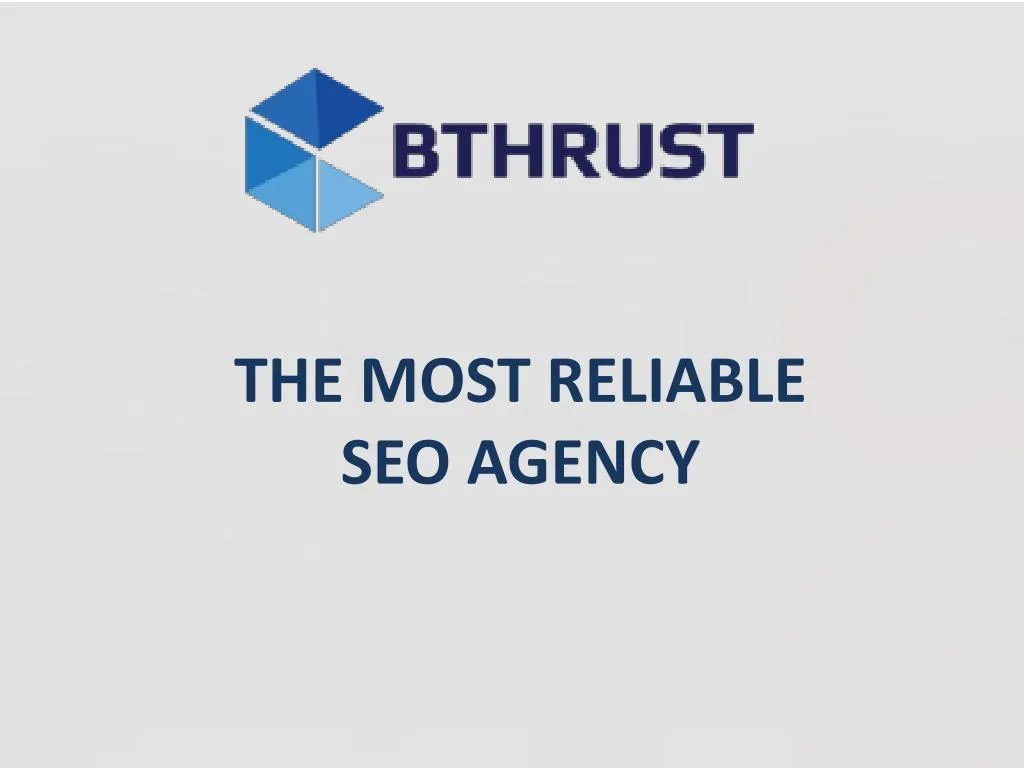 the most reliable seo agency