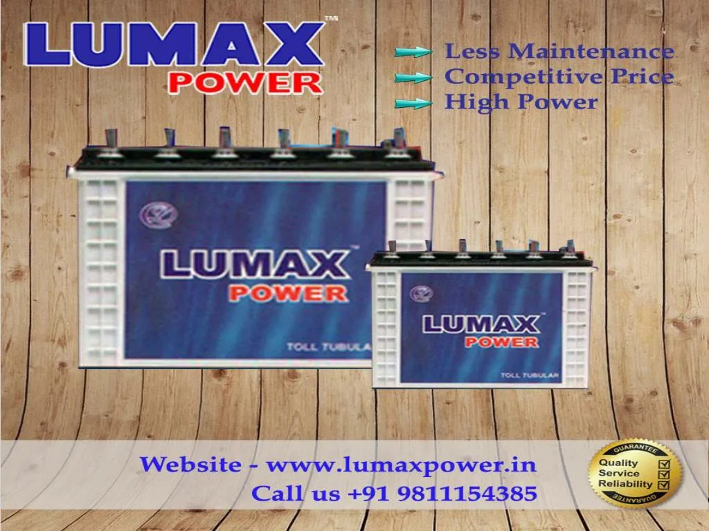 authorized lumax power batteries 9811154385