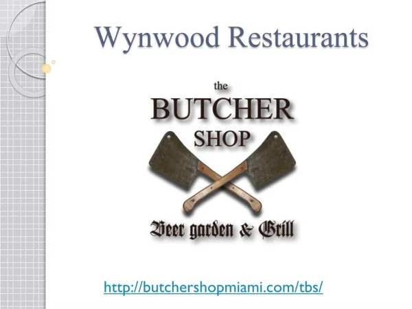 Best Wynwood Restaurants in Miami, FL
