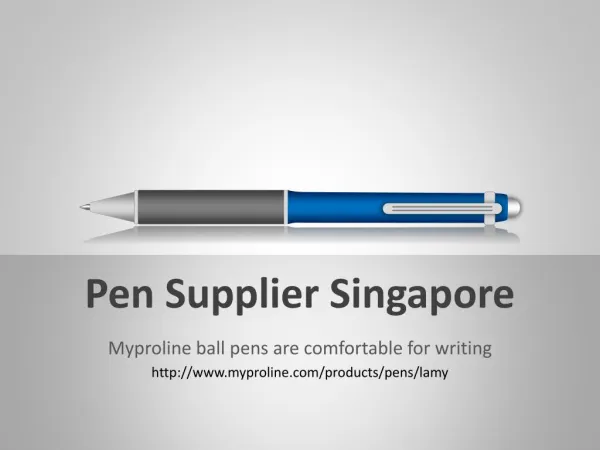 Pen Supplier Singapore
