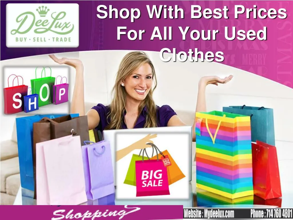 shop with best prices for all your used clothes