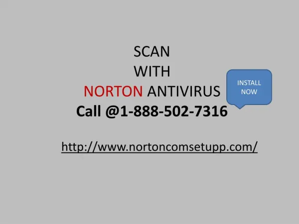 Setup & Install Activate Norton.com/setup click on @1-888(502)7316