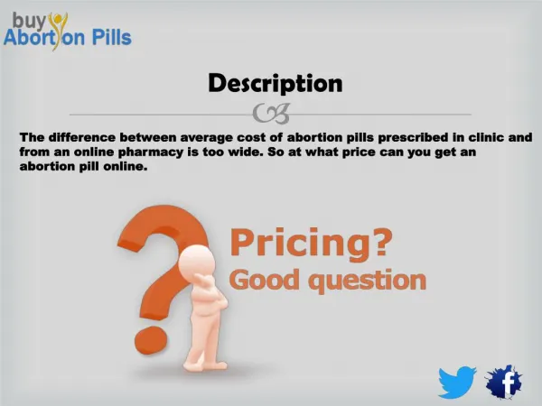 At what cost can you get abortion pill online?