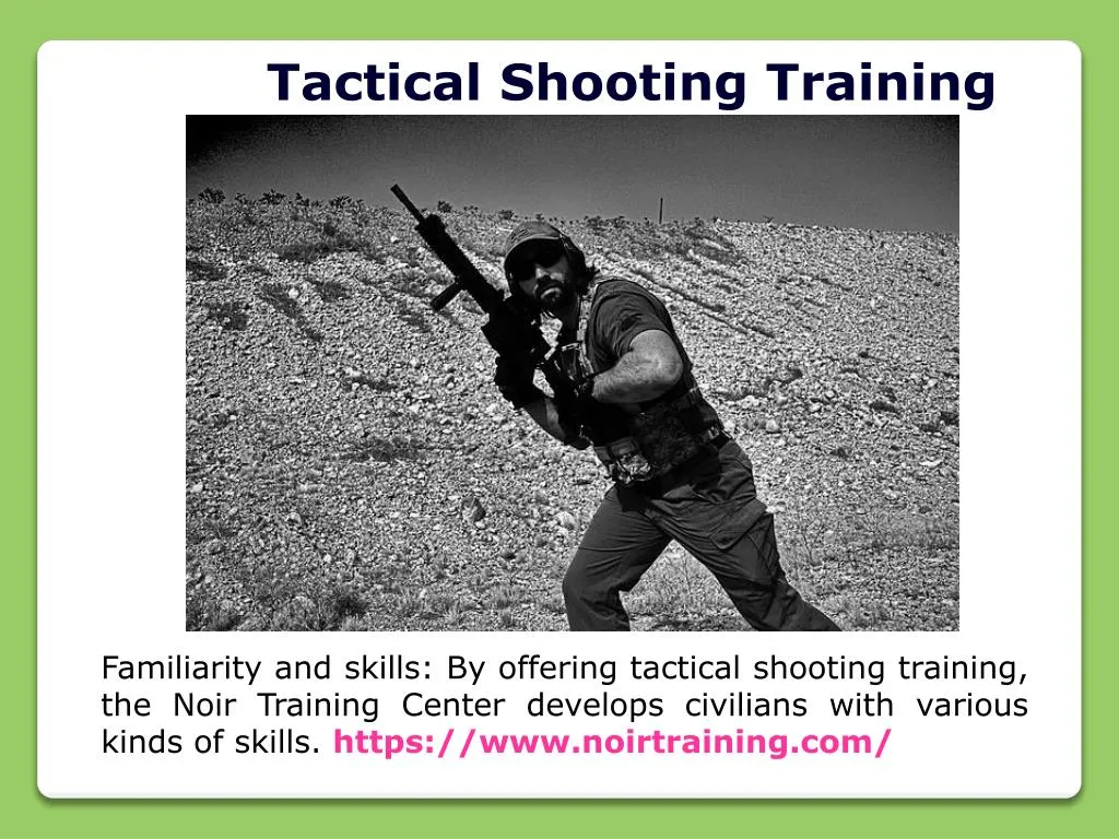 tactical shooting training