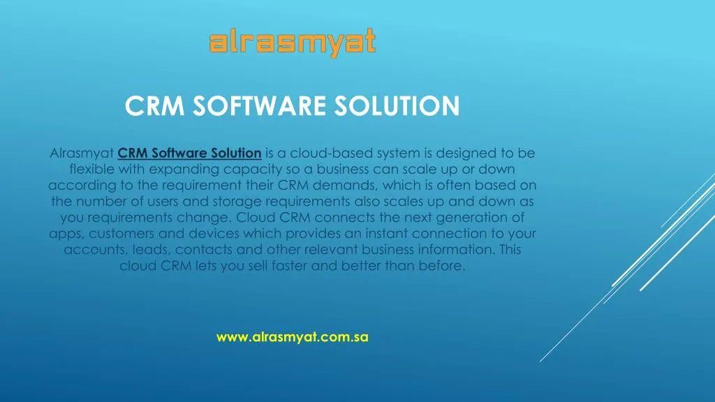 crm software solution