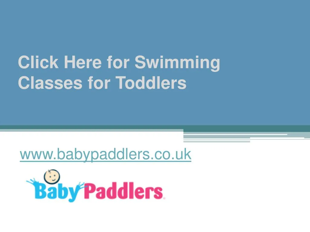 click here for swimming classes for toddlers