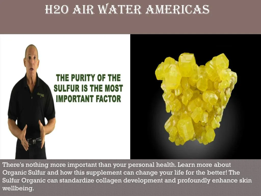 h2o air water americas