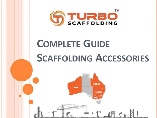 Scaffolding Accessories & Components Guide