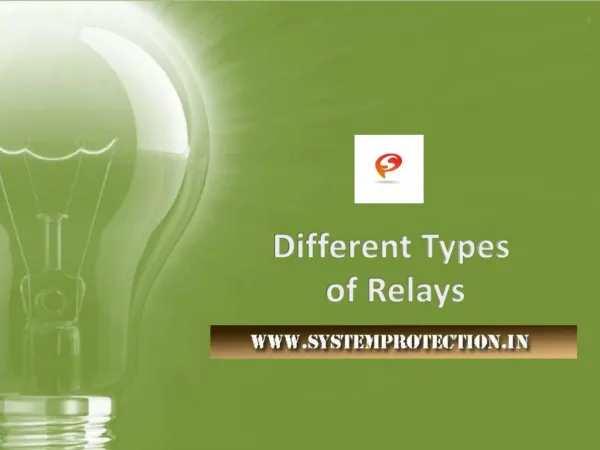 Different Types of Relays | Electrical Repairing Services