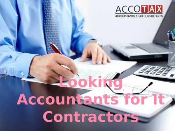 Looking Accountants for IT Contractors