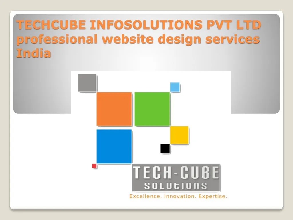 techcube infosolutions pvt ltd professional website design services india