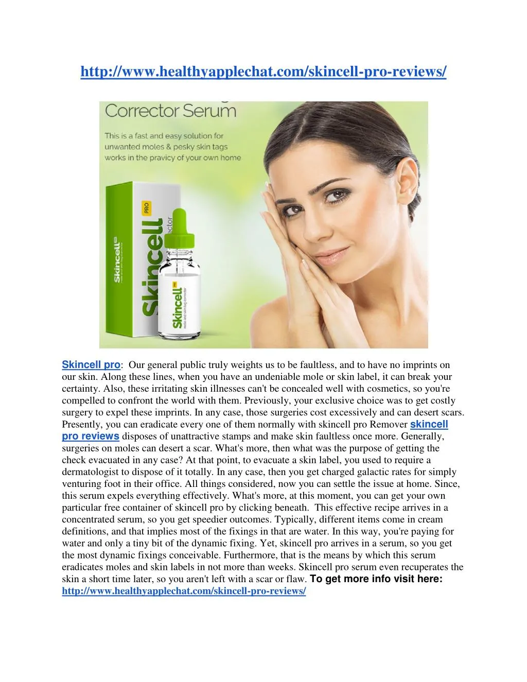 http www healthyapplechat com skincell pro reviews