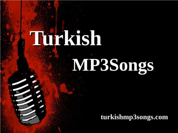 Turkish MP3 ?ark?lar (Vur Git Tan?ma Beni)