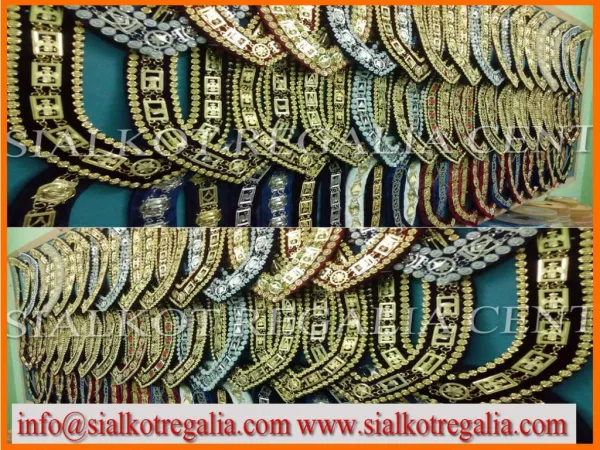 Masonic royal arch Metal chain collar