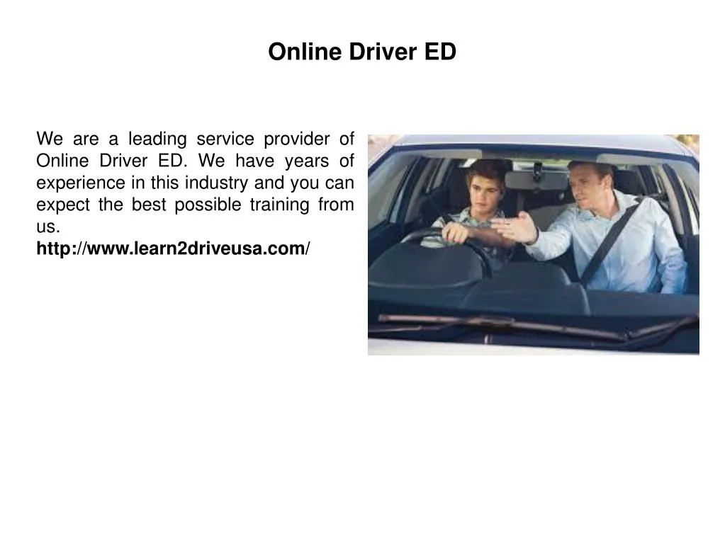 online driver ed