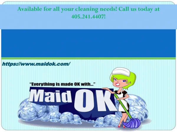House Cleaning Company Oklahoma City