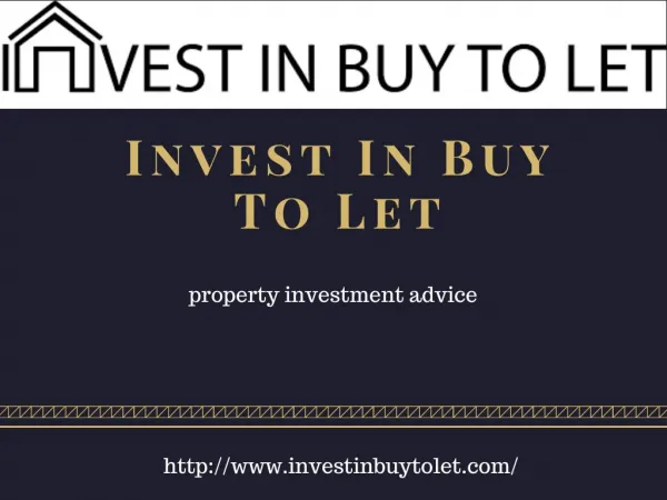 Property Investment Advice Provides Best Platform For The Dream