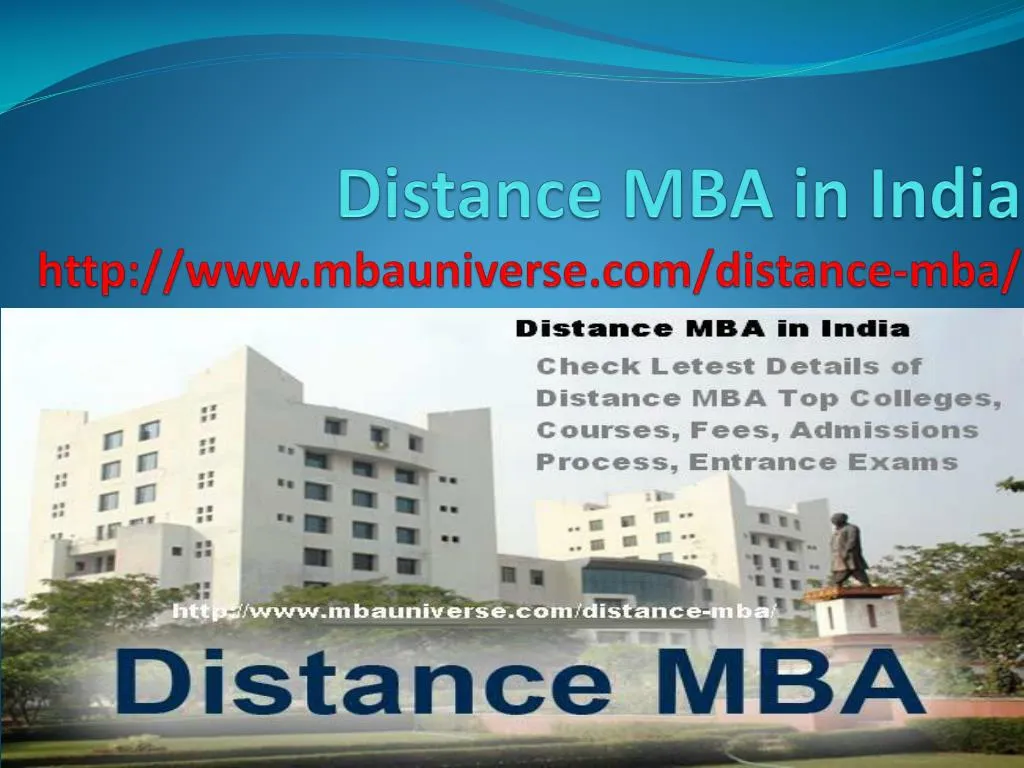 distance mba in india http www mbauniverse com distance mba