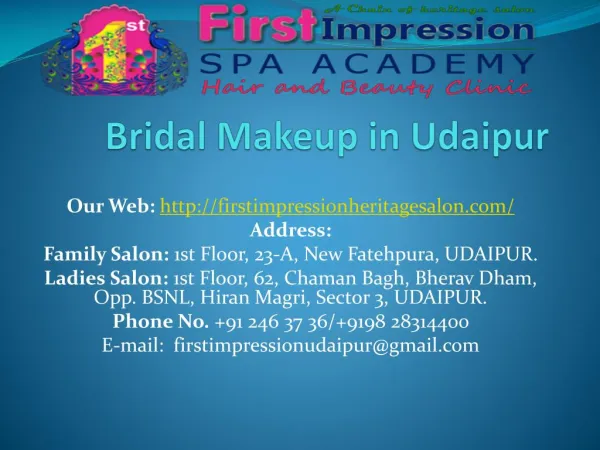 Bridal Makeup in Udaipur-Best_price