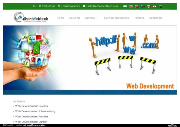 Johannesburg Web Development to optimise your success