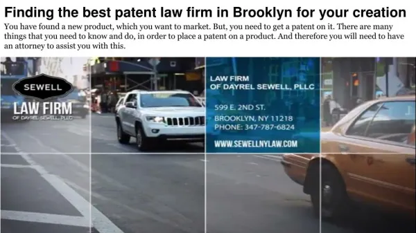 Finding the best patent law firm