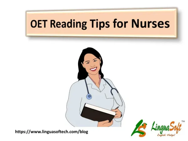 OET Reading Tips for Nurses