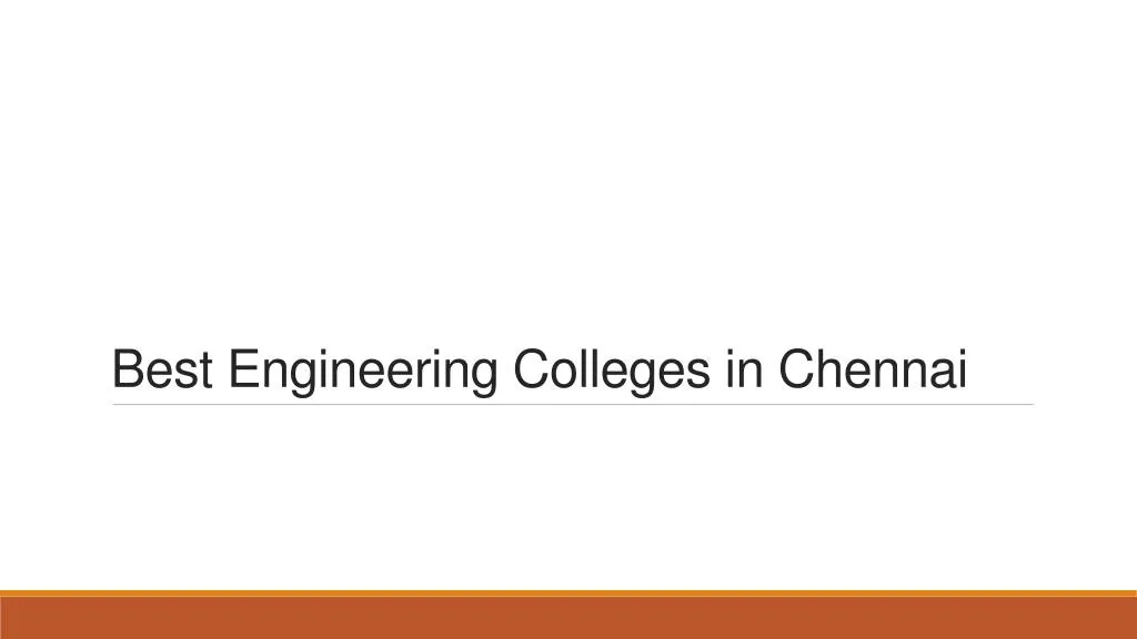 best engineering colleges in chennai