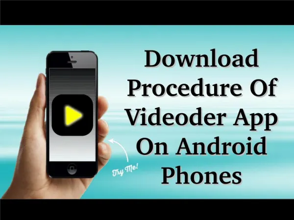 Download Procedure Of Videoder App On Android Phones
