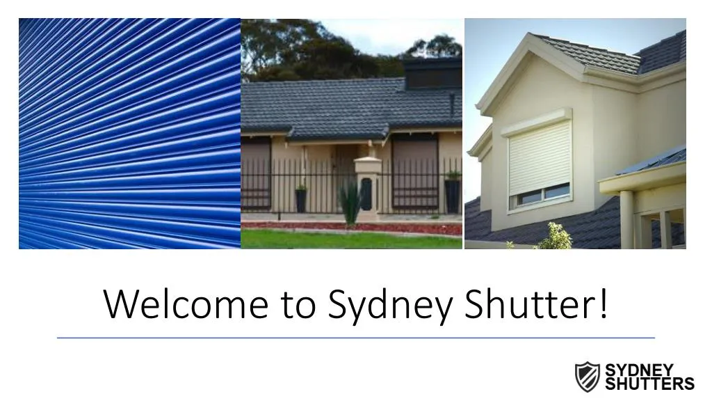welcome to sydney shutter