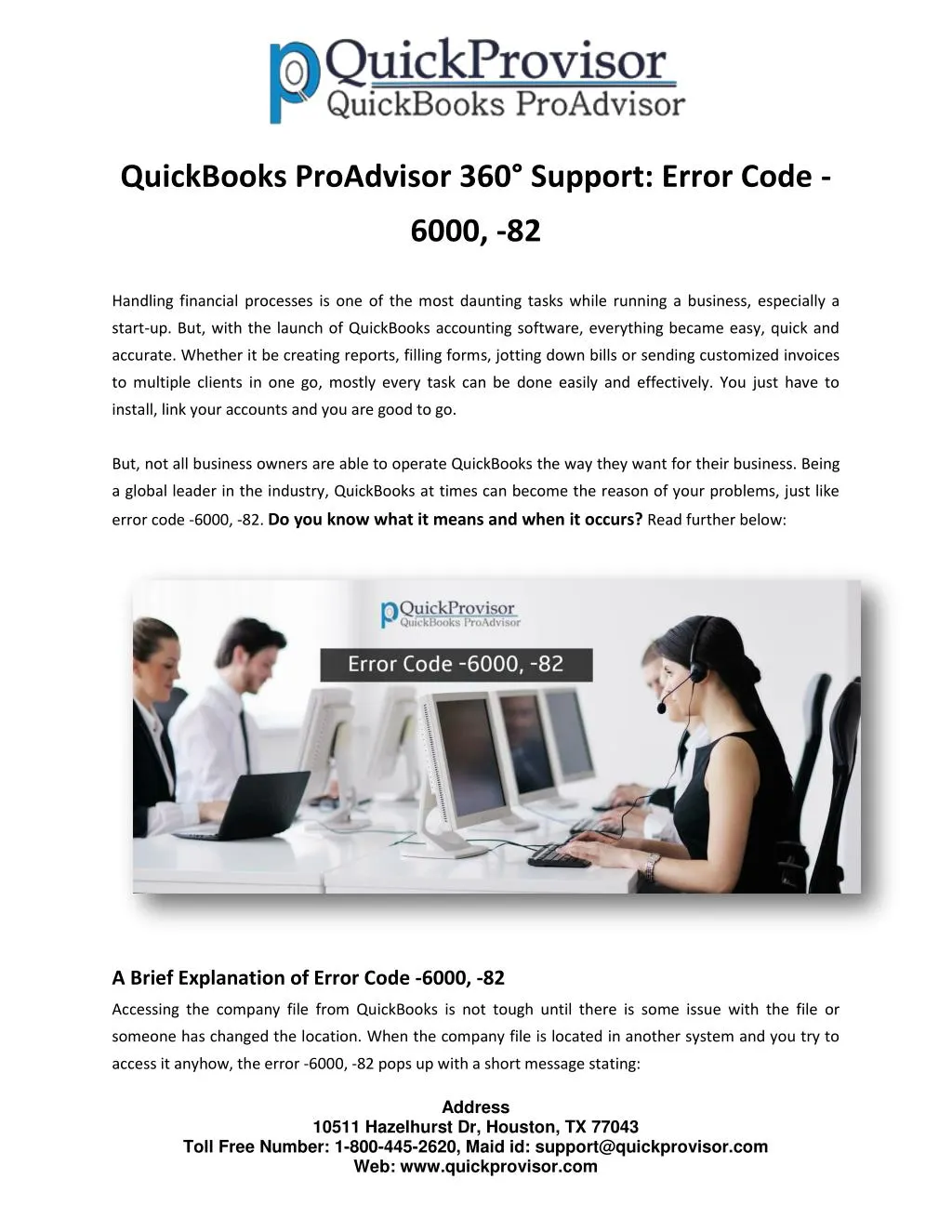 quickbooks proadvisor 360 support error code