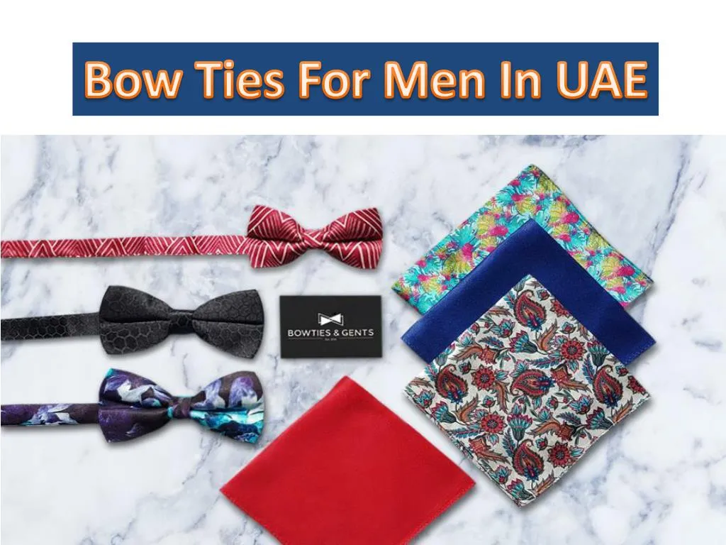 bow ties for men in uae