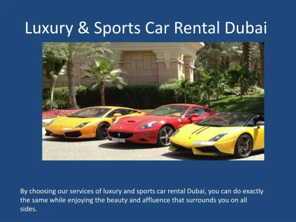 Dubai limousine services | Dubai UAE Limousine Service | dubailimoservices
