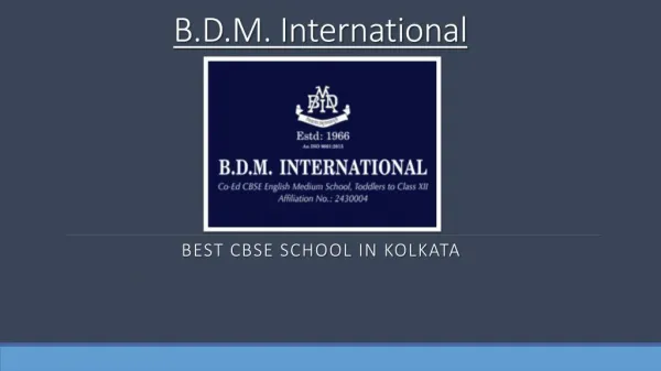 Best CBSE School in Kolkata