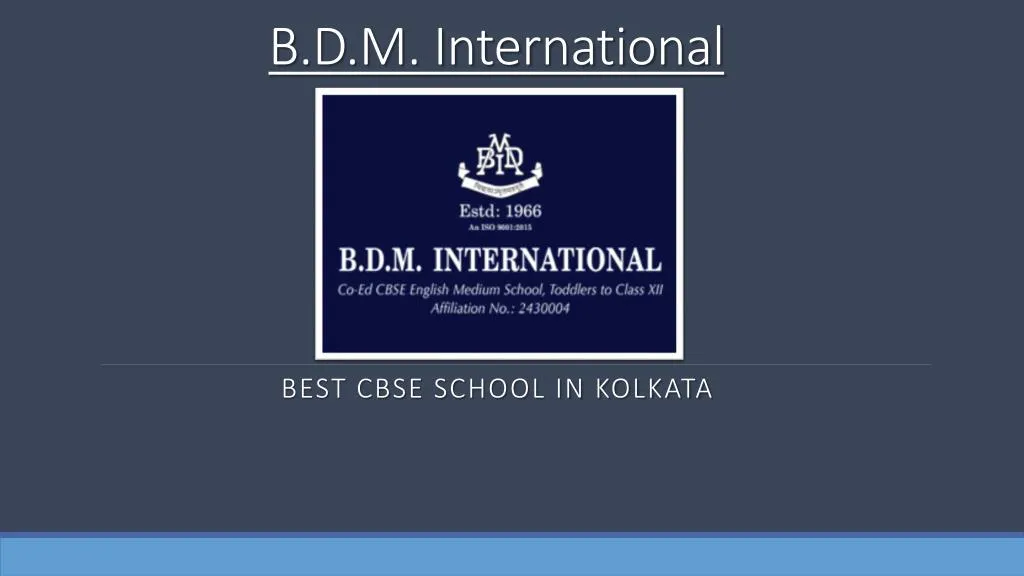 b d m international