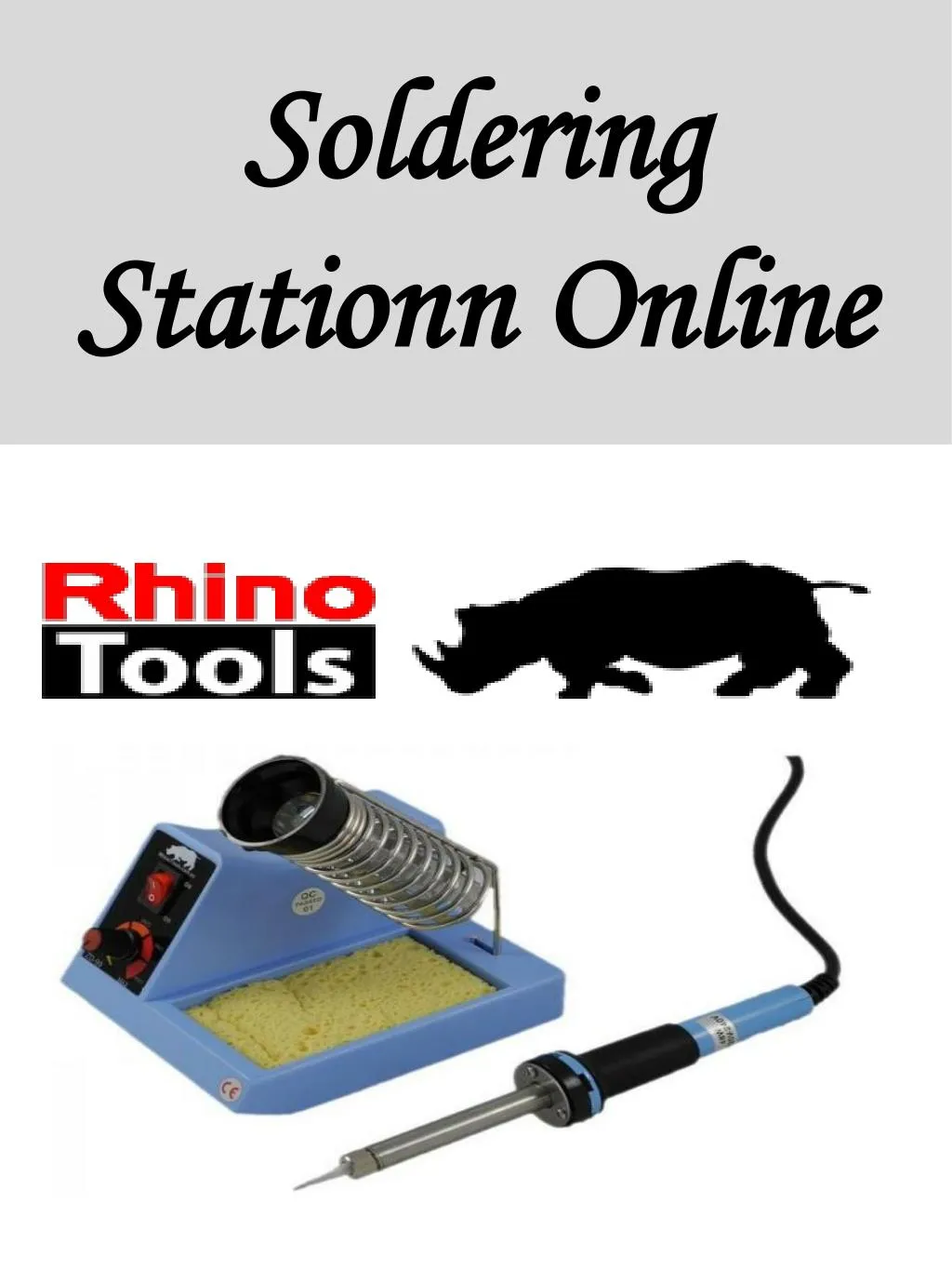 soldering stationn online