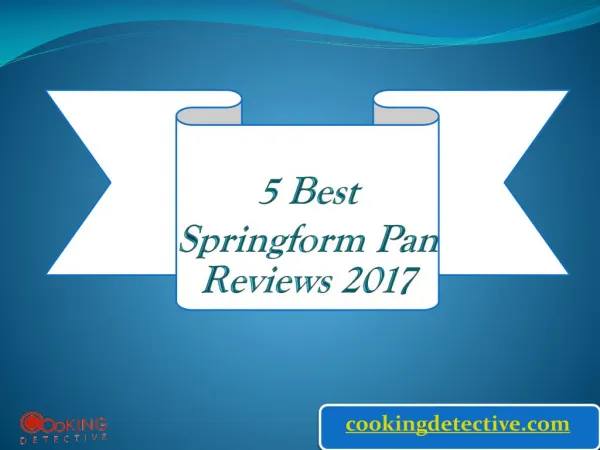 Best Springform Pan Reviews