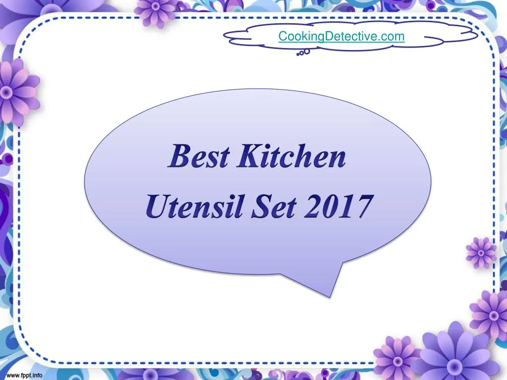 best kitchen utensil set 2017