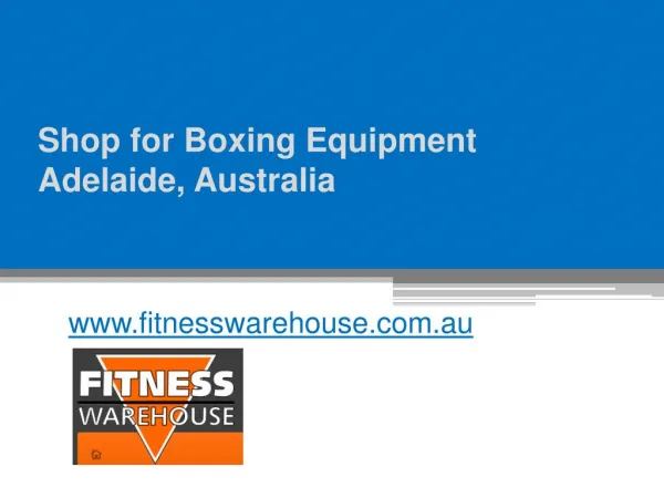 Shop for Boxing Equipment Adelaide, Australia - www.fitnesswarehouse.com.au