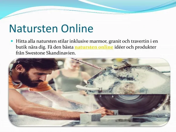 Natursten Online