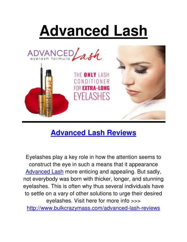 Advanced Lash