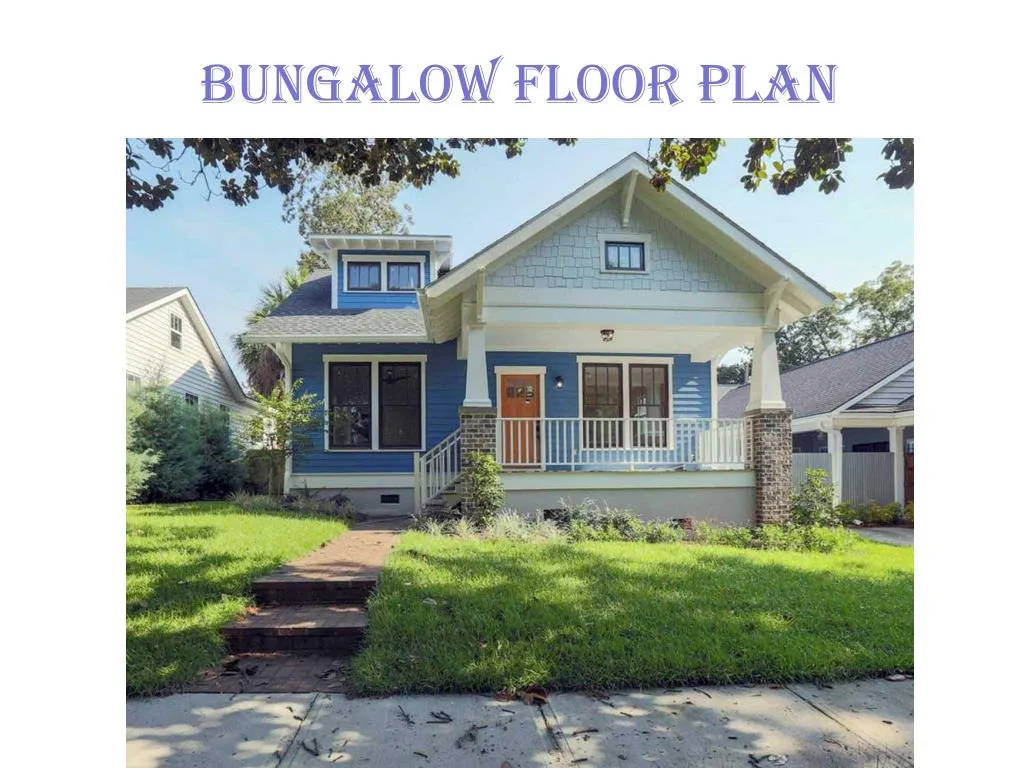 bungalow floor plan