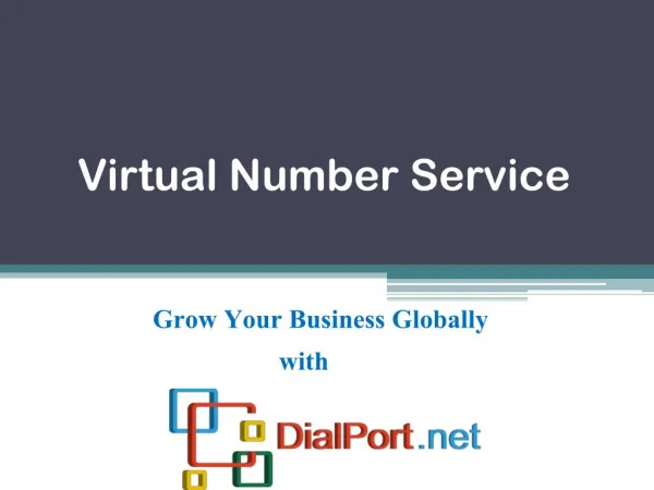 Virtual Number Service Provider in US | DialPort.net